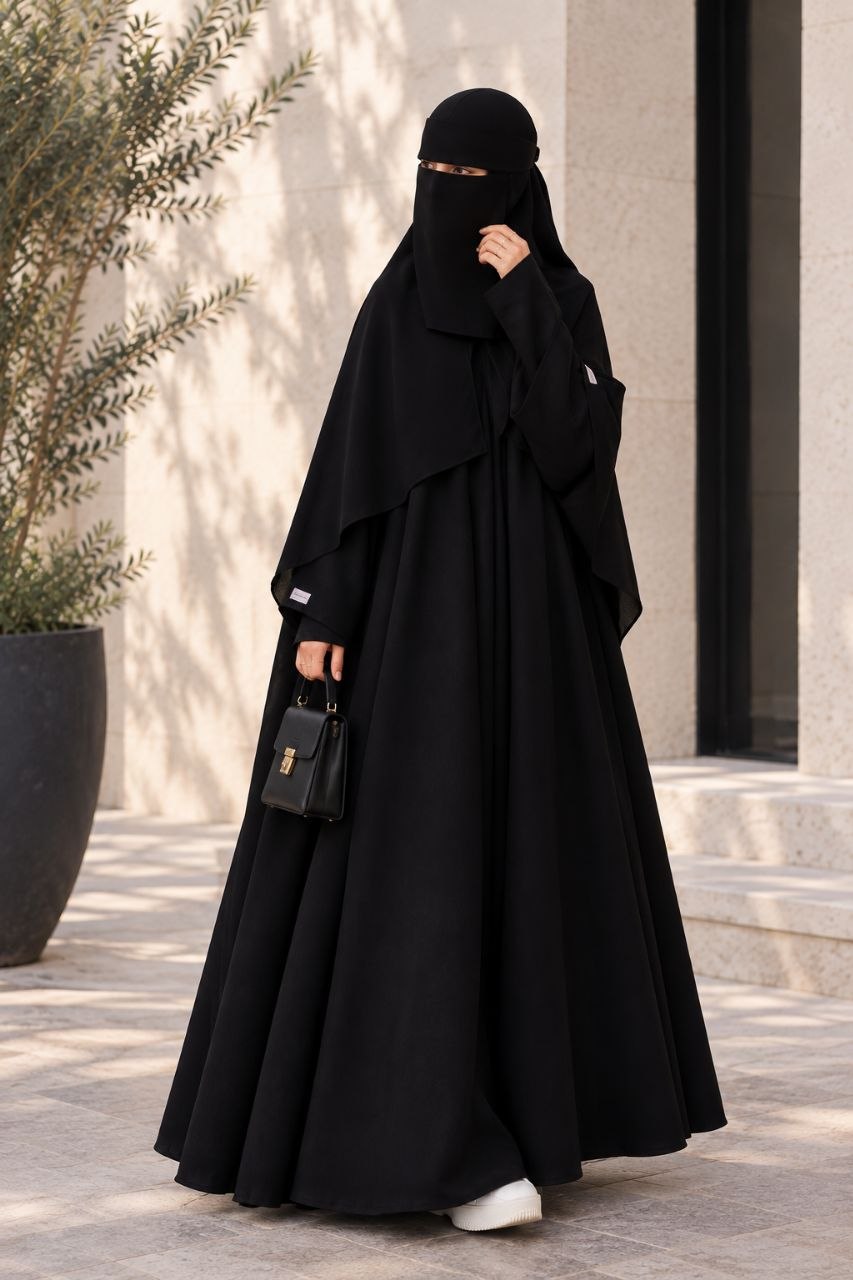 باقة الوقار (حجاب+خمار +نقاب )