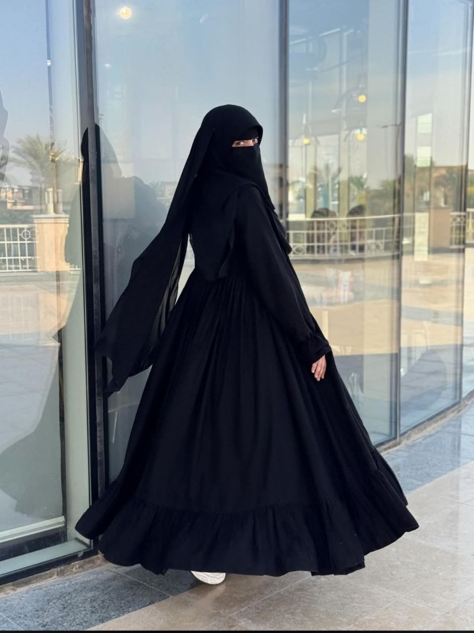 الباقة الفاخرة حجاب+نقاب +غشوه